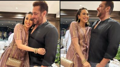 Trending: Salman Khan and Karisma Kapoor reunite at Eid bash, special candid moments go viral