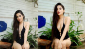 Uff Haye Garmi: Bigg Boss OTT fame Urfi Javed sets temperature soaring in black monokini, check ASAP