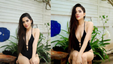 Uff Haye Garmi: Bigg Boss OTT fame Urfi Javed sets temperature soaring in black monokini, check ASAP