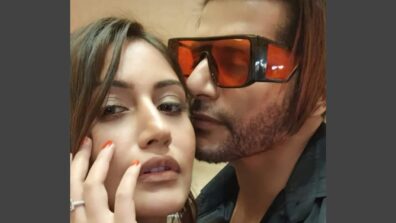 Undiluted bond: Karanvir Bohra comes close to Surbhi Chandna, check out cosy moment