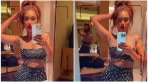 Video: Nia Sharma flaunts her ‘post packup’ look, fans in awe