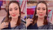[Video] TMKOC actress Munmun Dutta leaves fans astounded with her blue saree looks