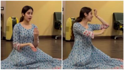 Viral Video: Janhvi Kapoor ditches western vogue game, slays like a queen in classical dance video