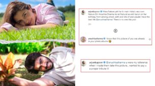 Wanted to pay proper tribute: Arjun Kapoor hilariously recreates Anushka Sharma’s picture on her birthday