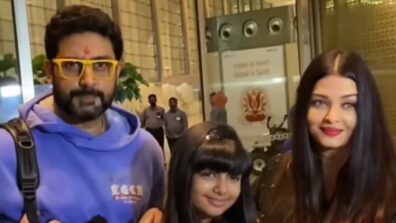 Watch: Aishwarya Rai leaves for Cannes with Abhishek Bachchan and Aaradhya, video goes viral