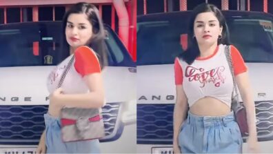 Watch: Avneet Kaur pulls off sensational dance hook-step in front of expensive Range Rover, you will love it