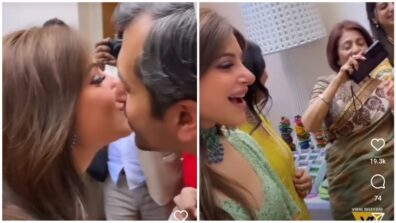 Watch: Kanika Kapoor kisses partner Gautam as they kickstart pre-wedding festivities, see cute moment