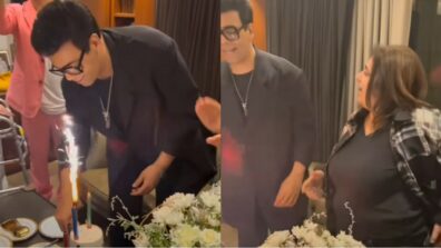 Watch: Karan Johar’s birthday cake-cutting celebration goes viral, Gauri Khan, Manish Malhotra and others join the fun