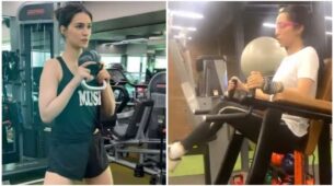 Watch: Kriti Sanon and Shraddha Kapoor inspire internet with workout videos, who’s your favourite?