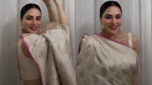 Watch: Kundali Bhagya Shraddha Arya thrills fans with her stunning transformation in saree