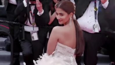 Watch: Pooja Hegde takes over Cannes red carpet by storm, fans in love