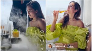 Watch: Shahid Kapoor’s wife Mira Rajput gets royal treatment at world’s most expensive restaurant in Dubai