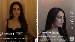 Watch: Surbhi Jyoti gives sneak peek into her luxurious house, you will be stunned