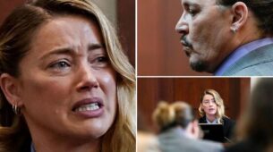 Watch: Teary-eyed Amber Heard testifies ex-husband Johnny Depp turned violent, see viral video