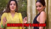 Watch Video: Monalisa recreates Poo’s dialogue, declares her love for Bebo