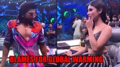 Watch Video: Ranveer Singh blames Mouni Roy for global warming, says ‘kujh to raham karo’