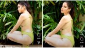 Watch video: Urfi Javed looks all over-the-top in this green bikini