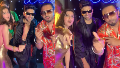 Watch: Yo Yo Honey Singh and Guru Randhawa chill together with Divya Khosla Kumar, see goofy moment