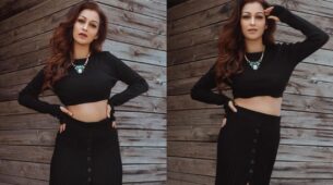 What A Babe: TMKOC diva Sunayana Fozdar burns oomph game in sensuous black outfit, fans crush big time