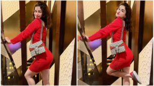 What A Diva: Avneet Kaur sets temperature soaring in spicy red bodycon outfit, fans in awe