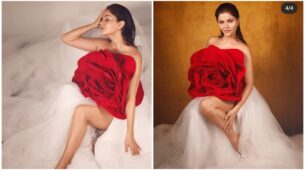 What A Diva: Rubina Dilaik slays in sensuous photoshoot, looks super amazing in white transparent gown