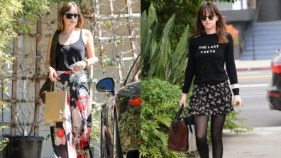 When Dakota Johnson Slayed Her Informal Looks In Floral Skirts