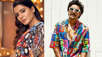 When Ranveer Singh And Samantha Ruth Prabhu Both Had A Similar Multicoloured Fashion Moment