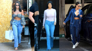10 Ideas To Style jeans inspired by Kourtney Kardashian