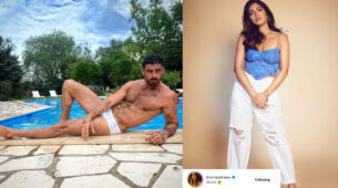 365 days actor Michele Morrone impresses Bhumi Pednekar as he flaunts his wet-hot look in swimming pool