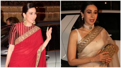 4 Times Karisma Kapoor Showed Us Her Love For Embroidered Sarees