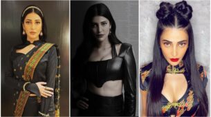 5 Instagram Posts Of Shruti Haasan That Prove “Black Is Love”