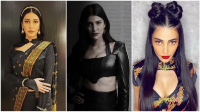 5 Instagram Posts Of Shruti Haasan That Prove “Black Is Love”