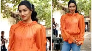 Shraddha Kapoor Looks Chic In Orange Ruffles And Denim: Would You Like To Steal It?