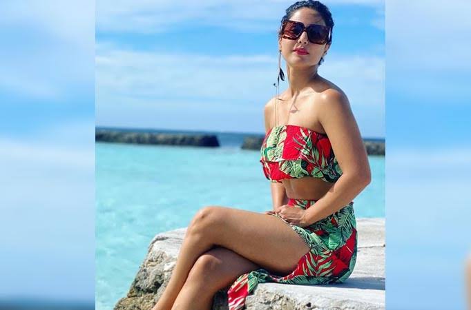 5 times, Hina Khan raised the temperature in the swimwear - 1