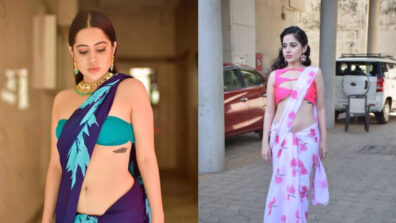 5 Times Urfi Javed Experimented On Saree Looks