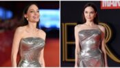 #THROWBACK to Angelina Jolie’s silver dress on the red carpet