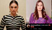 Aditi Rao Hydari keeps it ethereal and ethnic with her sheer striped traditional avatar, Dia Mirza calls her ‘Zebra’