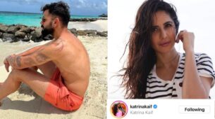 After Anushka Sharma, Virat Kohli gives a glimpse of his ‘beach diaries’ in shirtless snap, Katrina Kaif approves