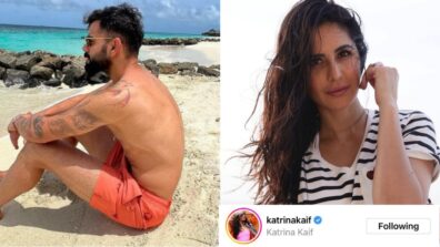 After Anushka Sharma, Virat Kohli gives a glimpse of his ‘beach diaries’ in shirtless snap, Katrina Kaif approves