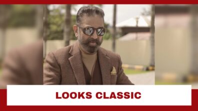 Ageing Like Fine Wine: Kamal Haasan Looks Classic In Brown Pantsuit