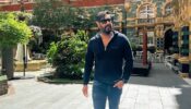 Ajay Devgn is busy exploring streets of London, looks dapper in black zipper tshirt and denims