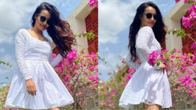 Always in love: Surbhi Jyoti looks ravishing in white maxi dress, fans love it