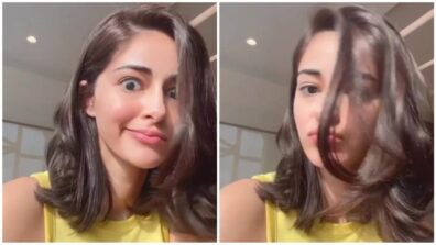 Ananya Panday engaging in ‘boomerang’ post new haircut is relatable for every teenage girl, check out