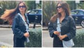 Anushka Sen is rocking street-style denim fashion in United Kingdom, looks super cute
