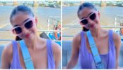 Anushka Sen turns the lavender girl in London, see pictures