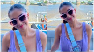 Anushka Sen turns the lavender girl in London, see pictures