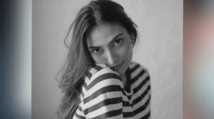 Athiya Shetty’s monochromatic look in striped casual tee leaved KL Rahul lovestruck, see pics