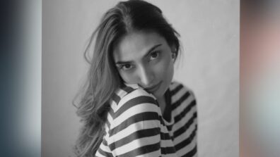 Athiya Shetty’s monochromatic look in striped casual tee leaved KL Rahul lovestruck, see pics