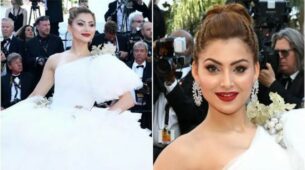 I was blushing…: Urvashi Rautela Opens To How She Felt Post Leonardo DiCaprio Praising Her Cannes 2022 Look