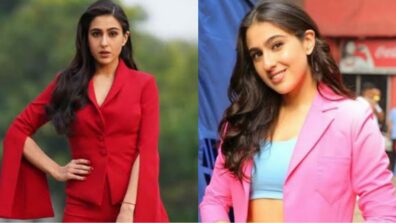 Sara Ali Khan In Blazers Pulls Off The ‘Bold’ Look